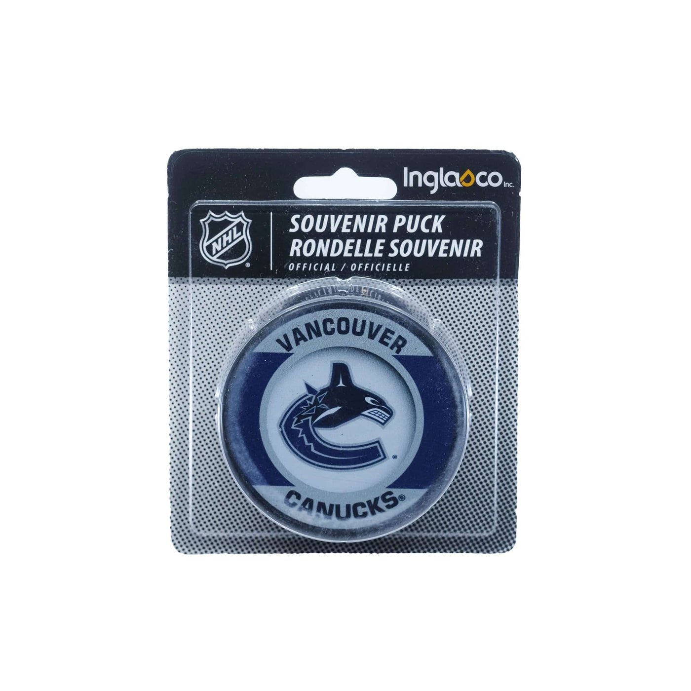 NHL Retro Logo Hockey Puck