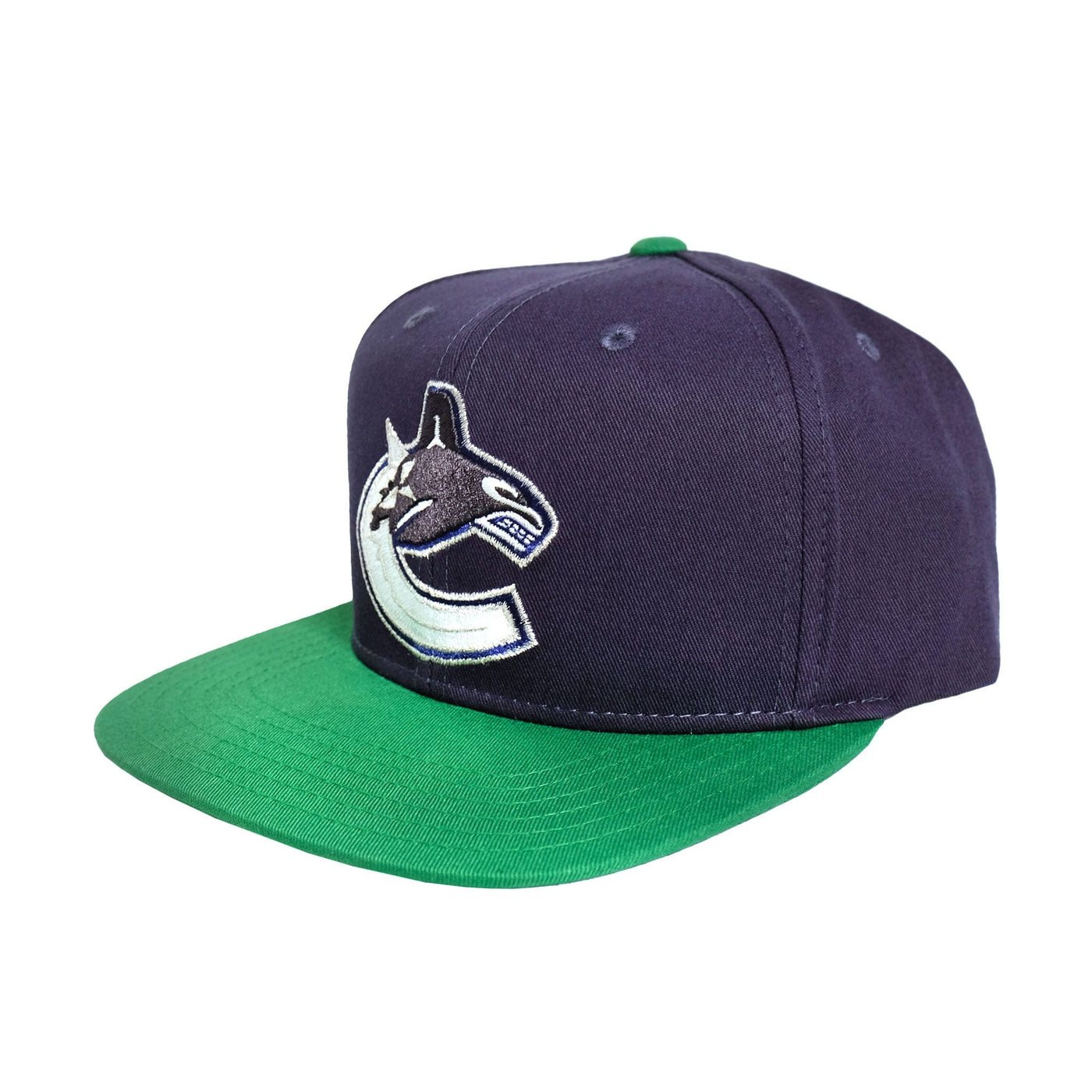 Vancouver Canucks Outer Stuff NHL 2-Tone Flat Brim Snapback Youth Hat - The Hockey Shop Source For Sports