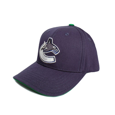 Vancouver Canucks Outer Stuff NHL Basic Structured Adjustable Youth Hat - The Hockey Shop Source For Sports