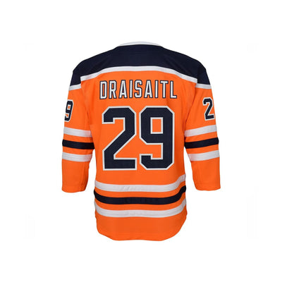 Edmonton Oilers Home Outer Stuff Premier Junior Jersey - Leon Draisaitl