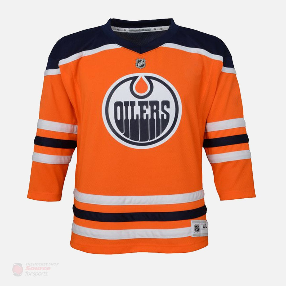 Edmonton Oilers Home Outer Stuff Replica Youth Jersey