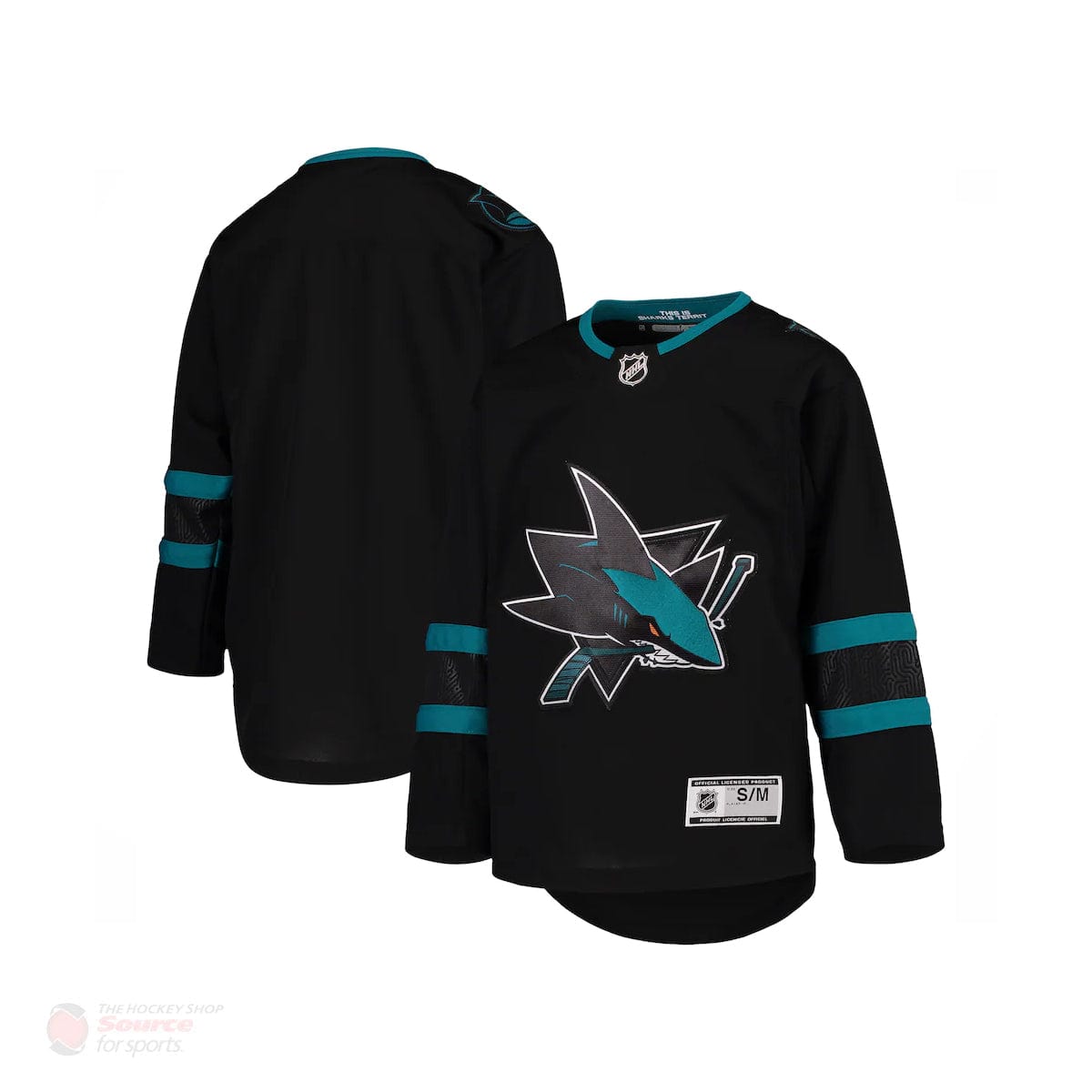 San Jose Sharks Alternate Outer Stuff Premier Junior Jersey