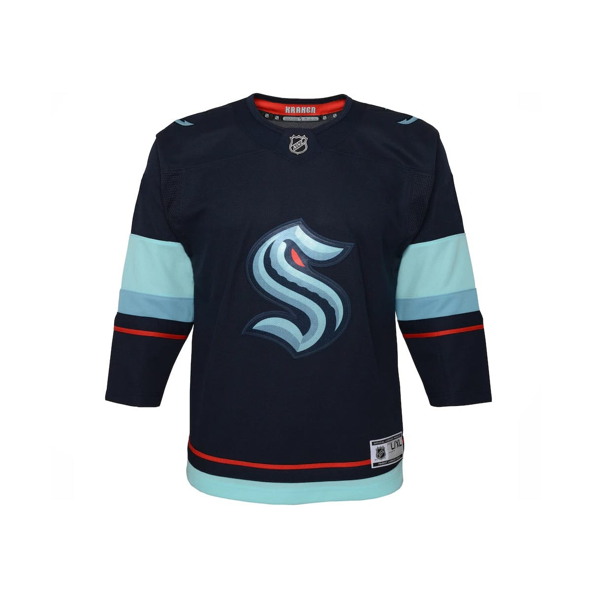 Seattle Kraken Home Outer Stuff Premier Junior Jersey