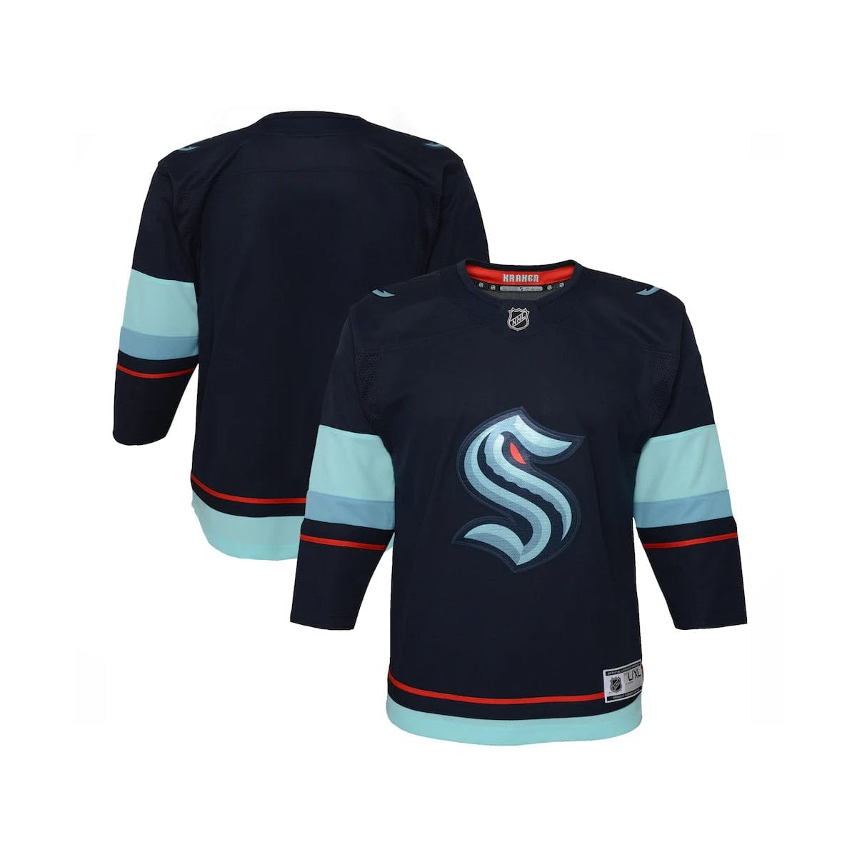 Seattle Kraken Home Outer Stuff Premier Junior Jersey