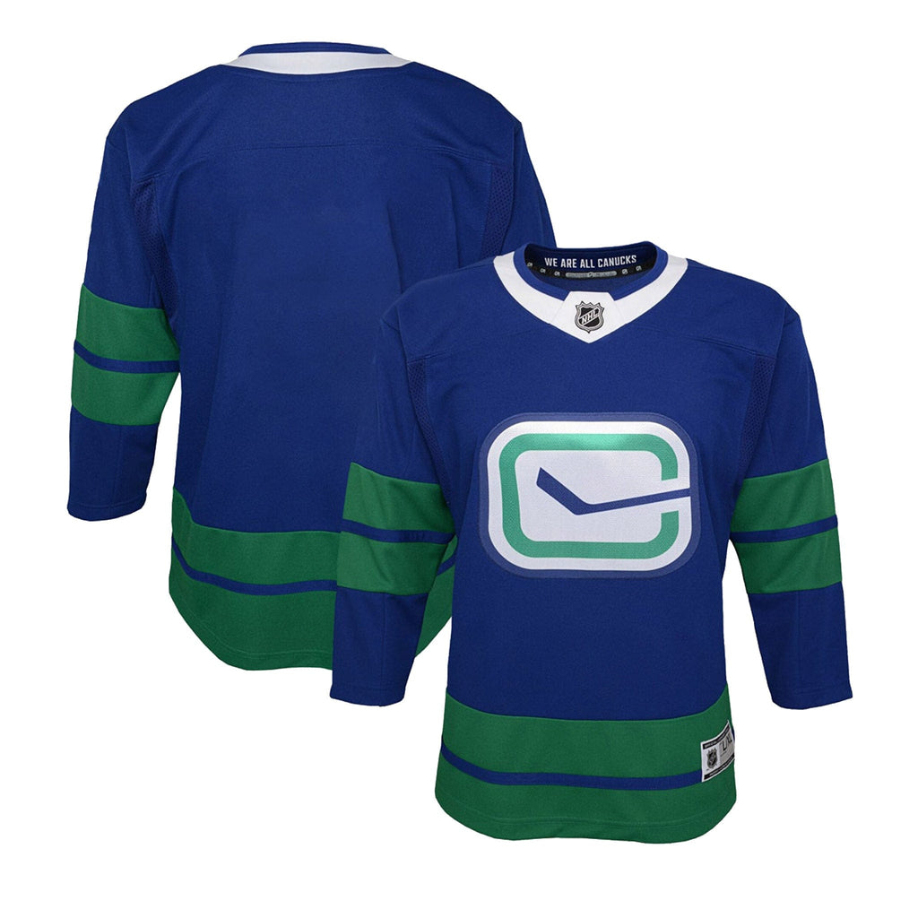 Canucks youth jersey on sale