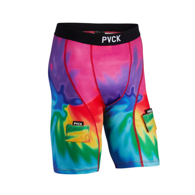 PVCK Womens Compression Jill Shorts - Tie Dye - The Hockey Shop Source For Sports