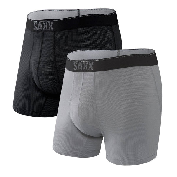 Saxx DropTemp™ Cooling Cotton V-Neck Undershirt / Black