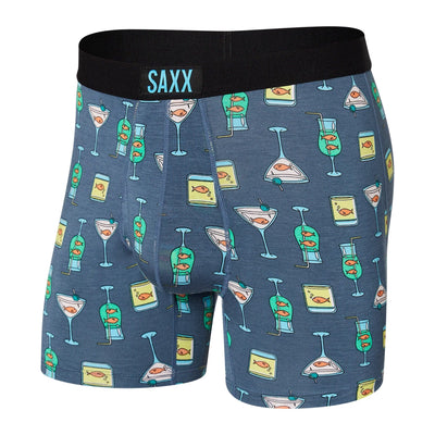 Saxx Ultra Boxers - Nautical Nightcap