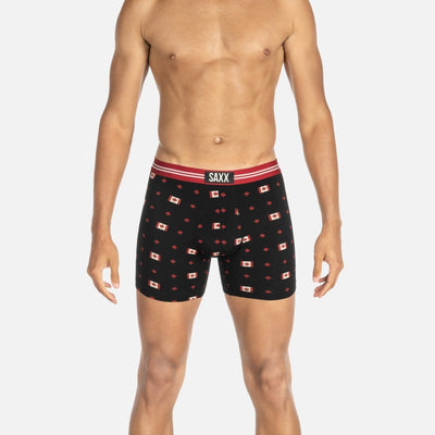 Saxx Vibe Boxers - Black True North