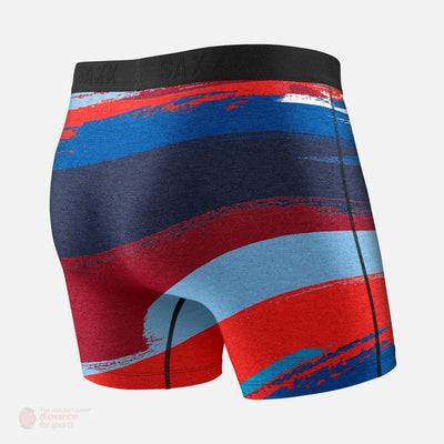 Saxx Vibe Boxers - Blue Paint Can Stripe