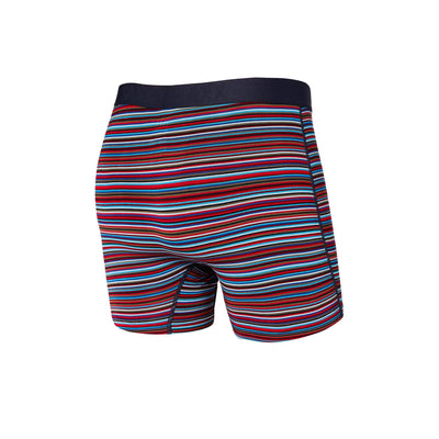 Saxx Vibe Boxers - Blue Vibrant Stripe