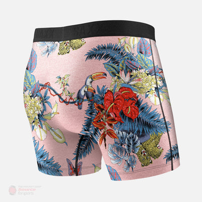 Saxx Vibe Boxers - Pink Disco Jungle