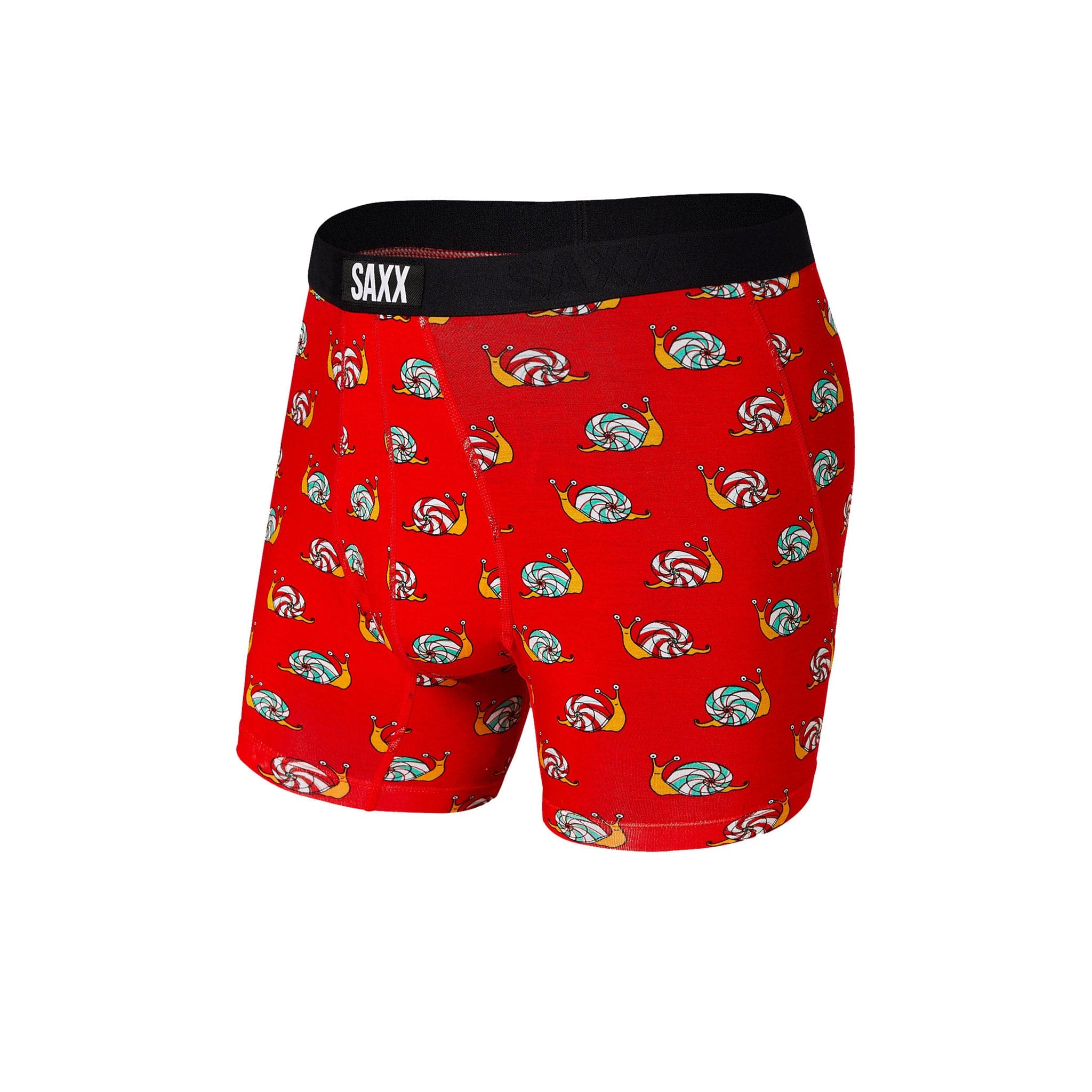 Saxx Vibe Boxers - Red Slow Lane