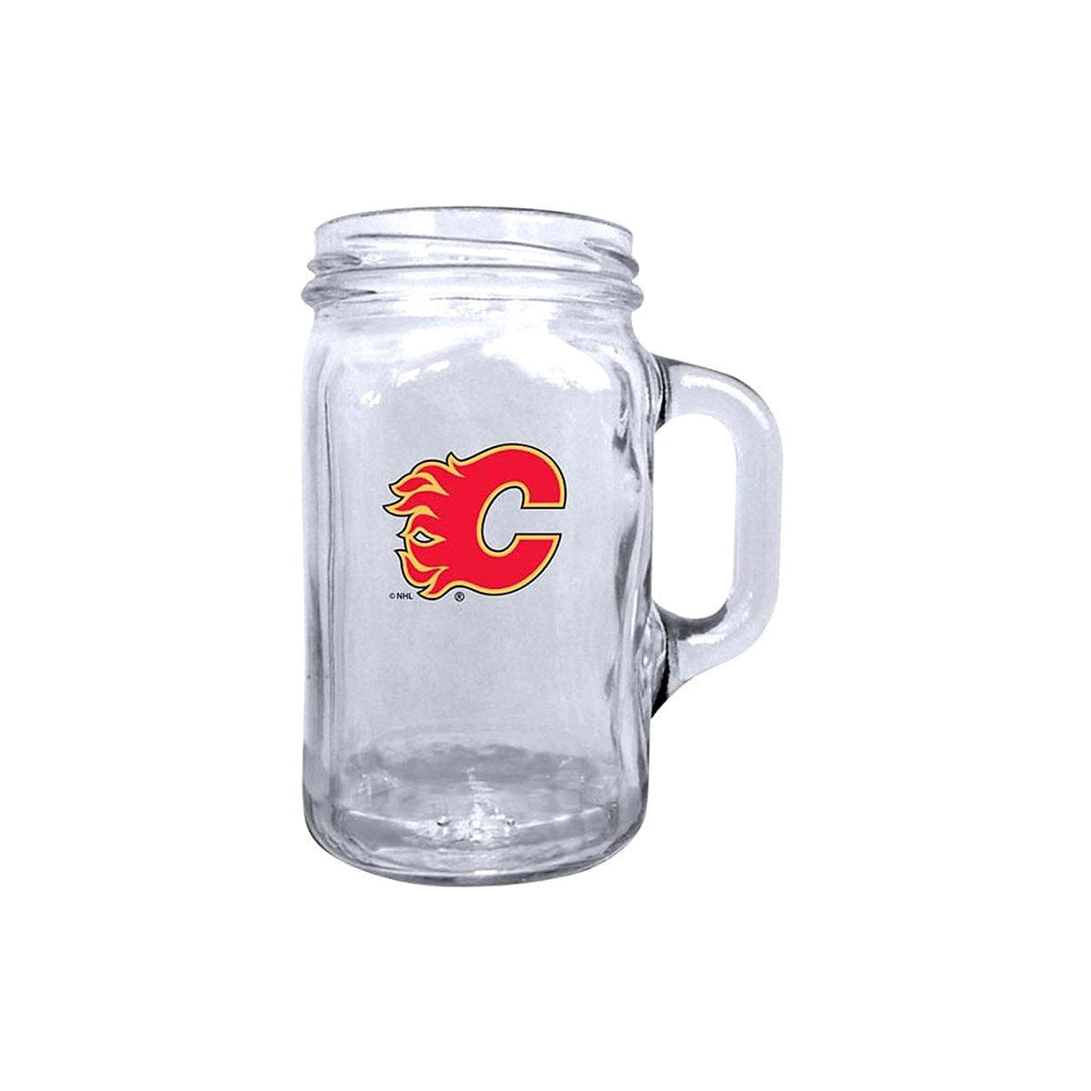 Calgary Flames Sports Vault NHL Mason Jar Jug