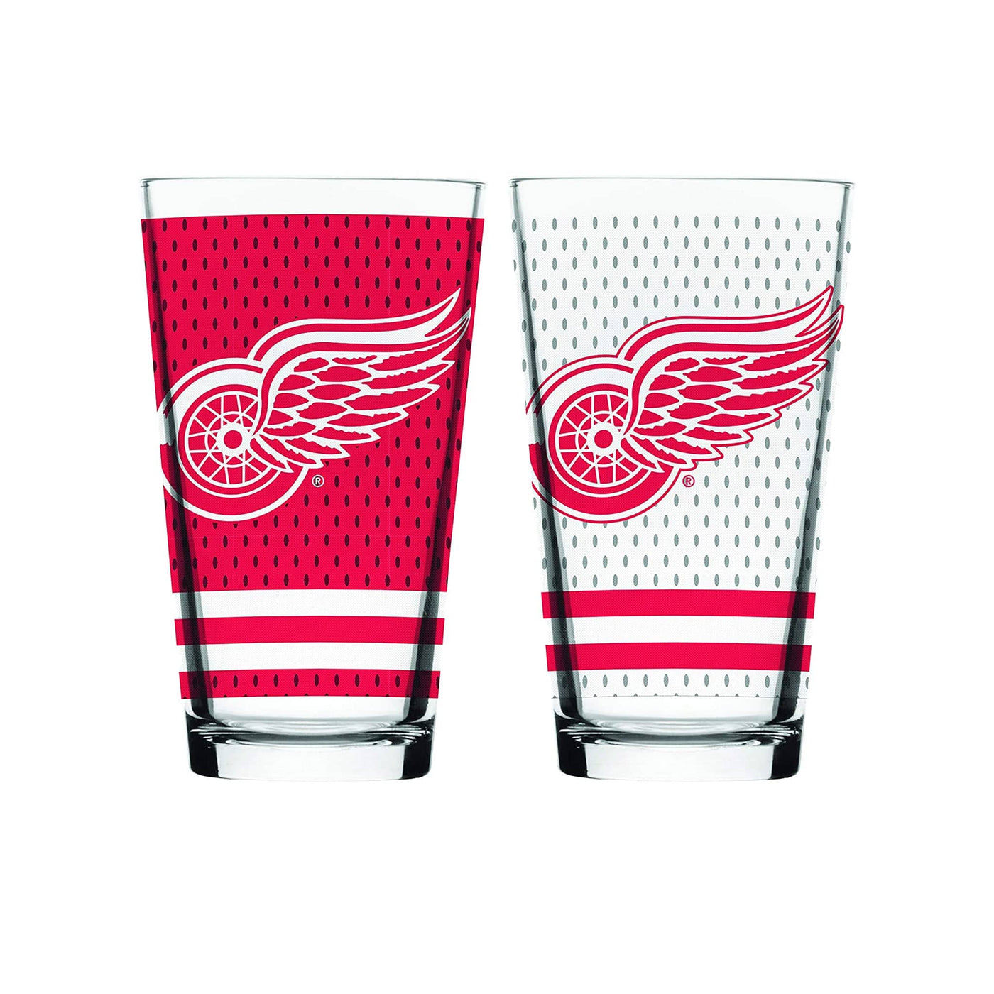 Detroit Red Wings Sports Vault NHL Mixing Glass Set - 2 Pack