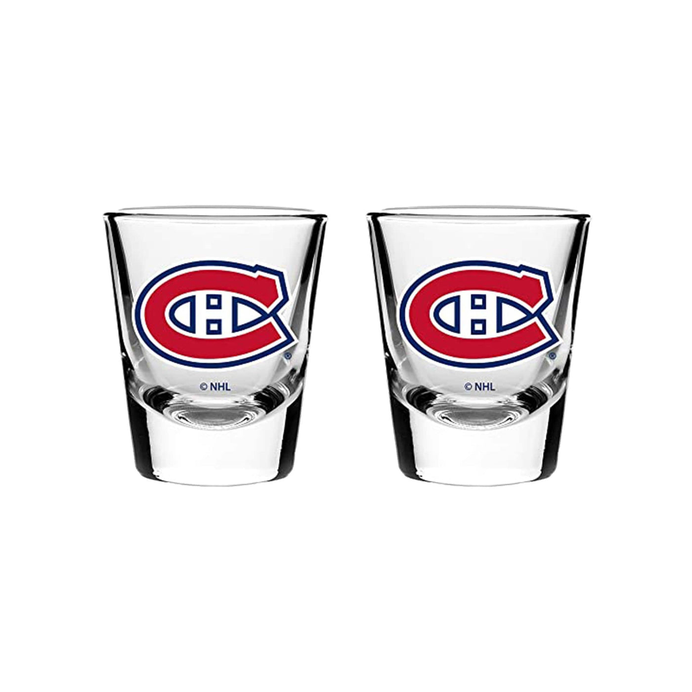 Montreal Canadiens Sports Vault NHL Logo Shot Glass Set - 2 Pack