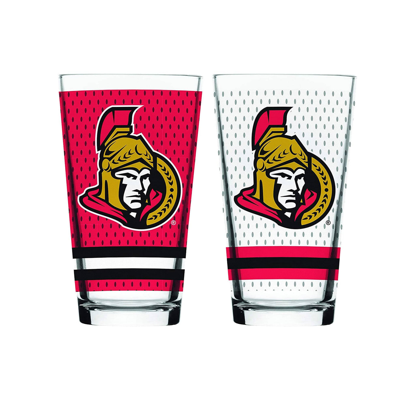 Ottawa Senators Sports Vault NHL Mixing Glass Set - 2 Pack