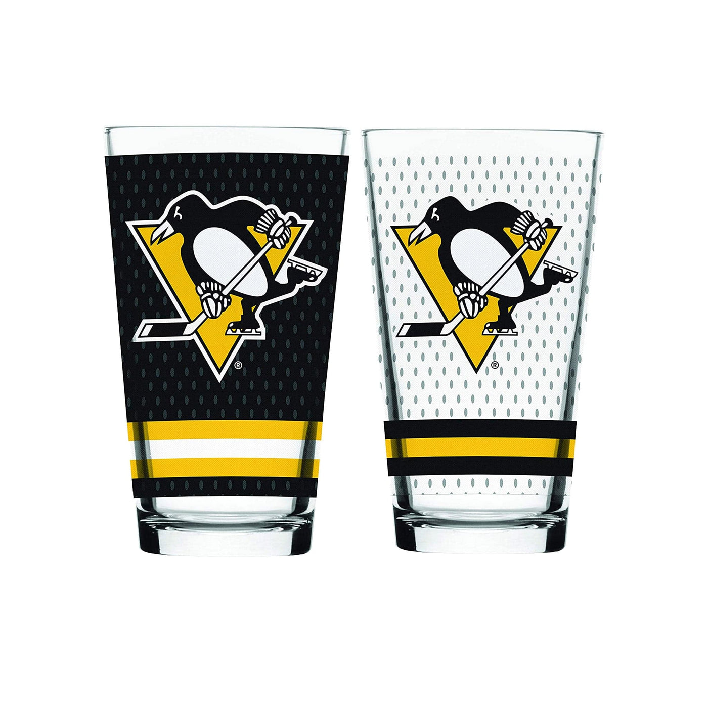 Pittsburgh Penguins Sports Vault NHL Mixing Glass Set - 2 Pack