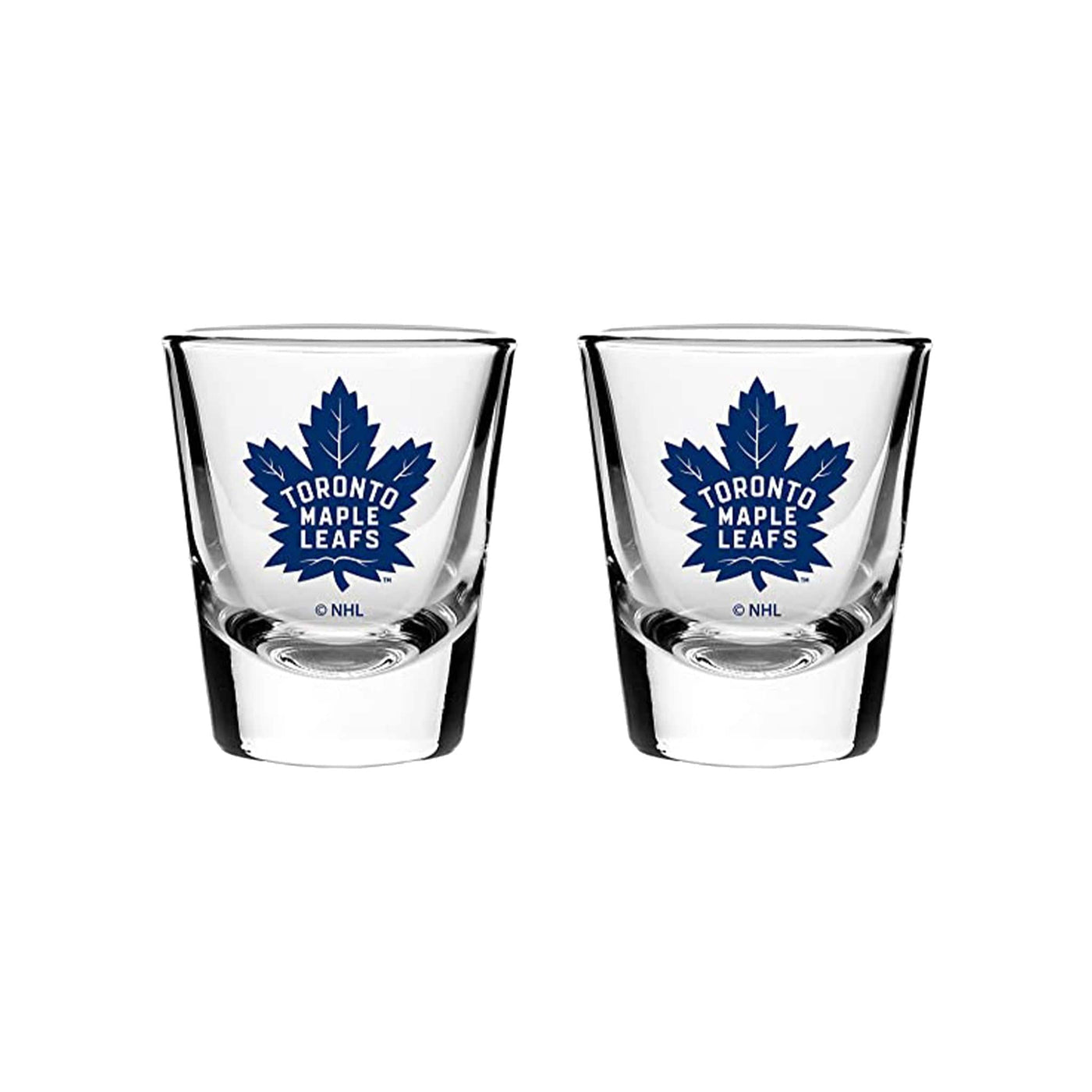 Toronto Maple Leafs Sports Vault NHL Logo Shot Glass Set - 2 Pack