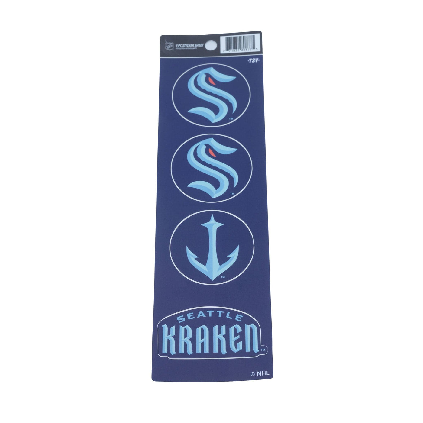 Seattle Kraken Sports Vault NHL Sticker Set (4 Piece) - The Hockey Shop Source For Sports