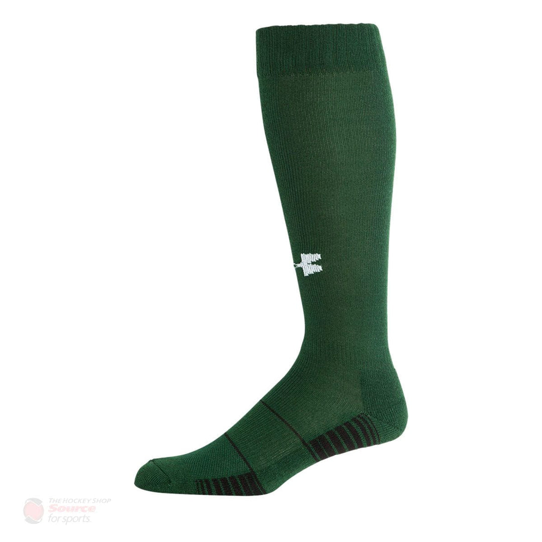 Green under armour socks best sale