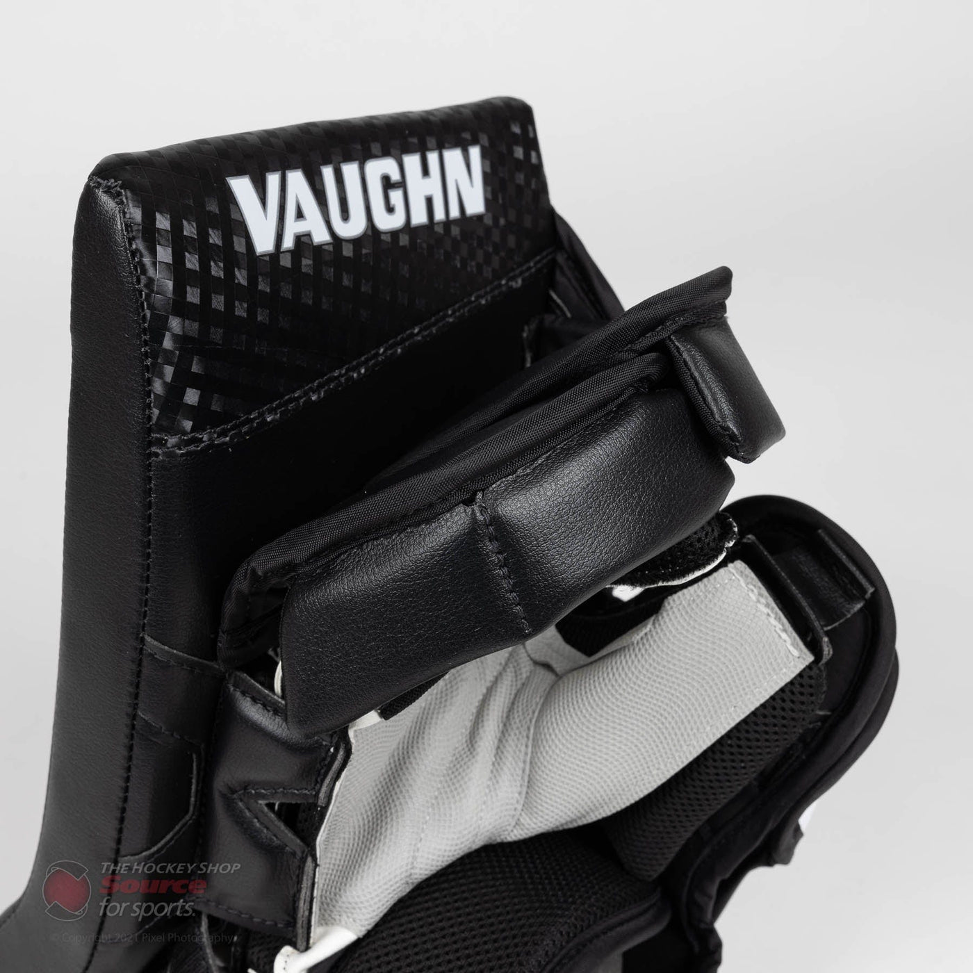 Vaughn Velocity V9 Pro Carbon Senior Goalie Blocker - Swirl Graphic