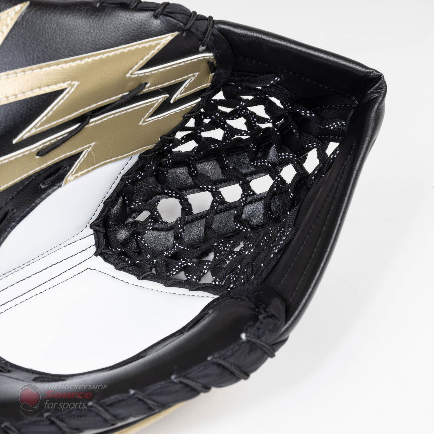 Vaughn Velocity V9 XP Pro Carbon Senior Goalie Catcher - Pulse Graphic