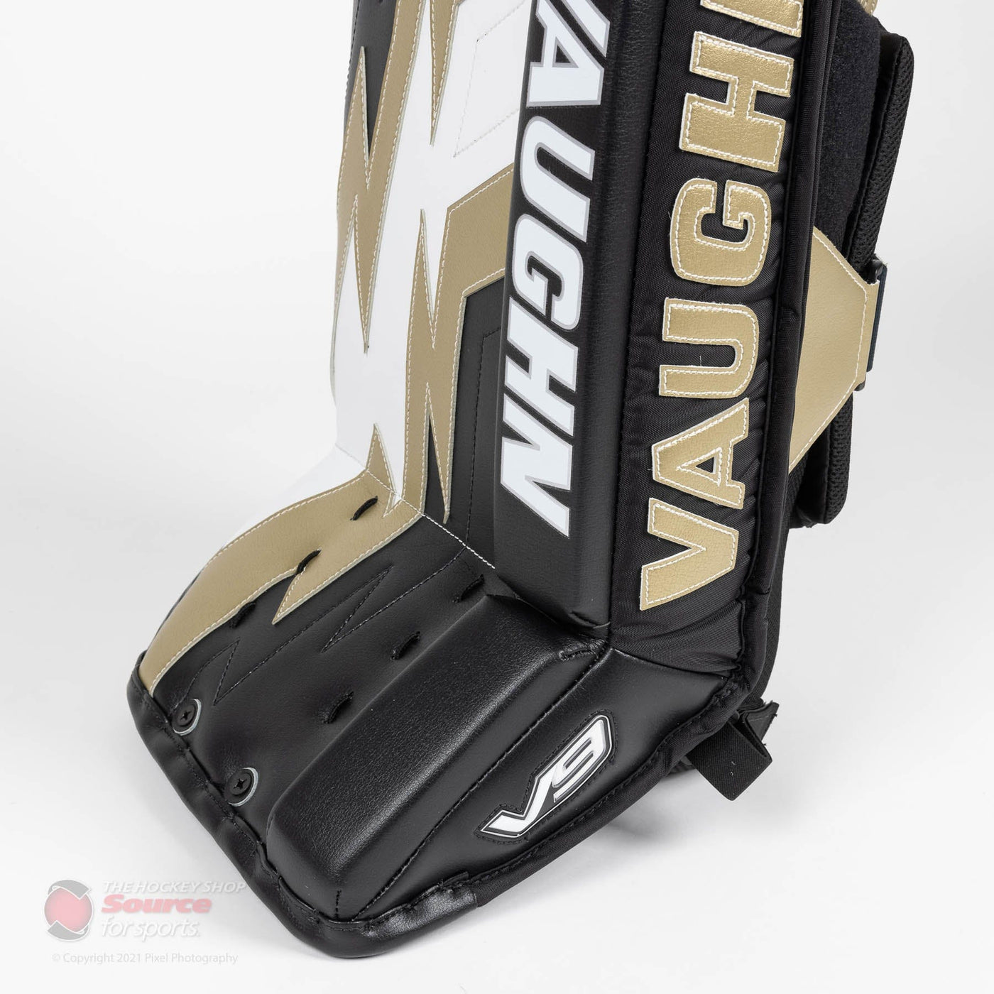 Vaughn Velocity V9 Pro Carbon Senior Goalie Leg Pads - Pulse Graphic