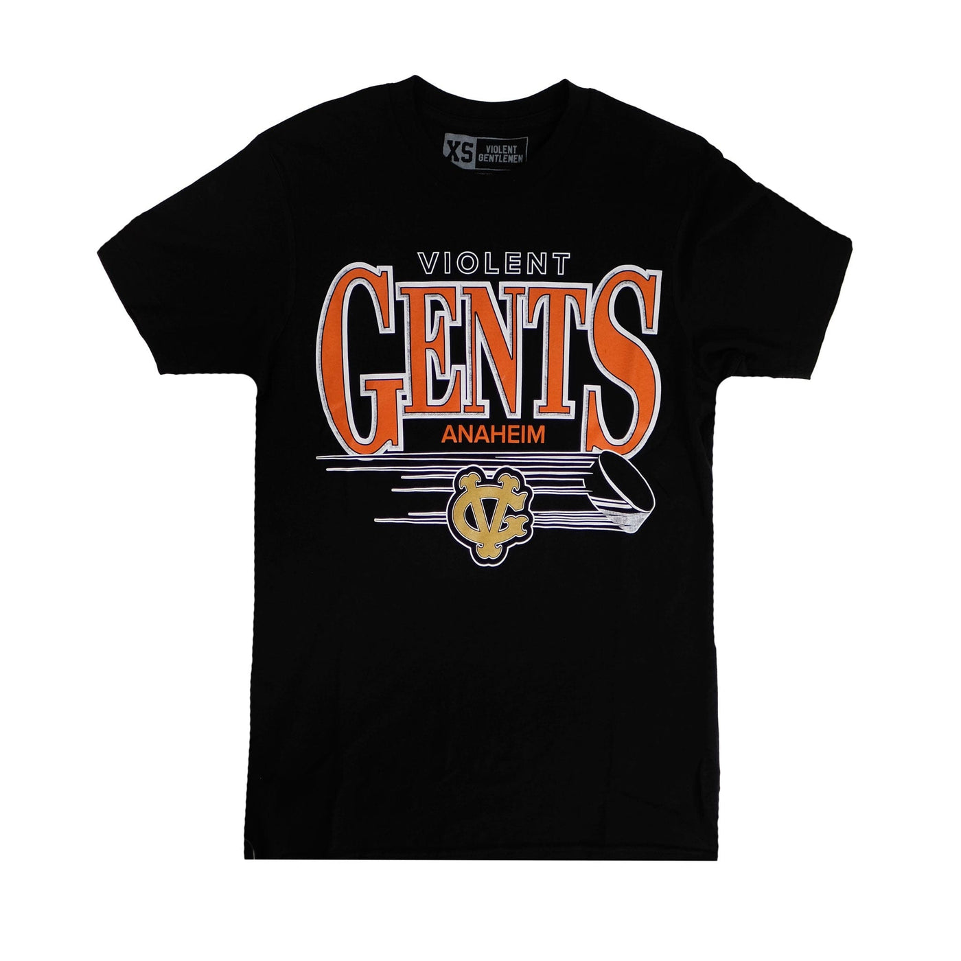 Violent Gentlemen Retro Series Shortsleeve Shirt - Anaheim - The Hockey Shop Source For Sports