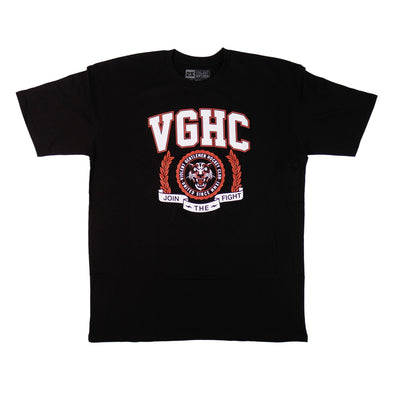 Violent Gentlemen University Heavyweight Shortsleeve Shirt - Black - The Hockey Shop Source For Sports