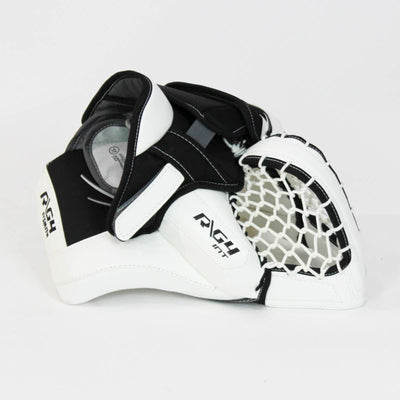 Warrior Ritual G4 Intermediate Goalie Catcher - Demo (G5 Int 75 Degree Palm)